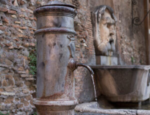 A typical fountain named A typical fountain named