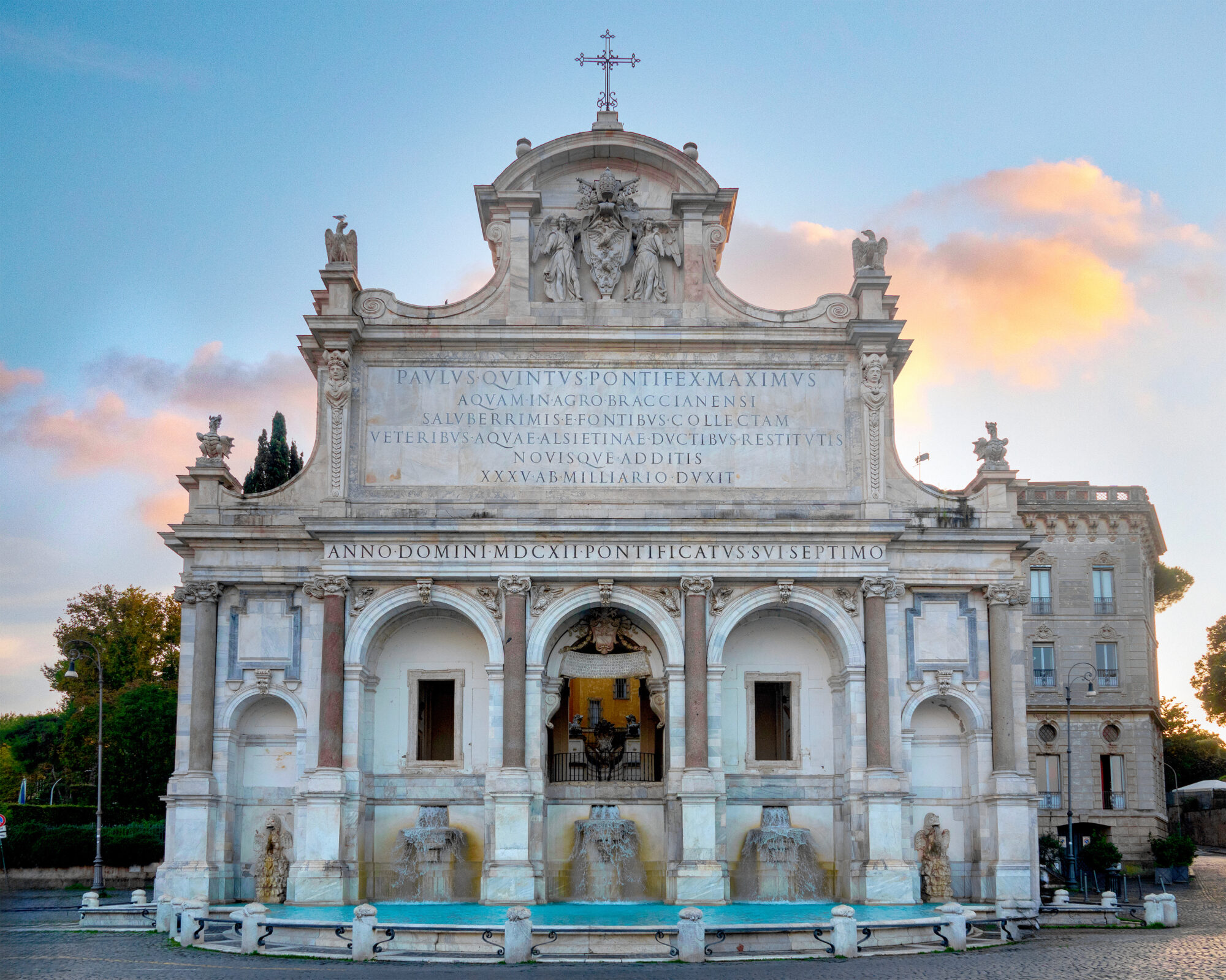 Fontana dell'Acqua Paola in Rome Fontana dell'Acqua Paola in Rome