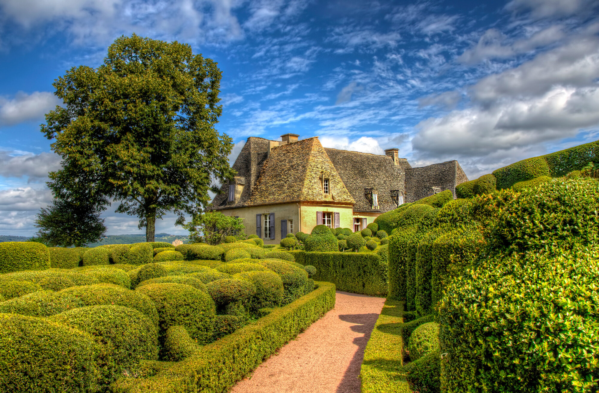 Les Jardins de Marqueyssac, Dordogne, France Les Jardins de Marqueyssac, Dordogne, France
