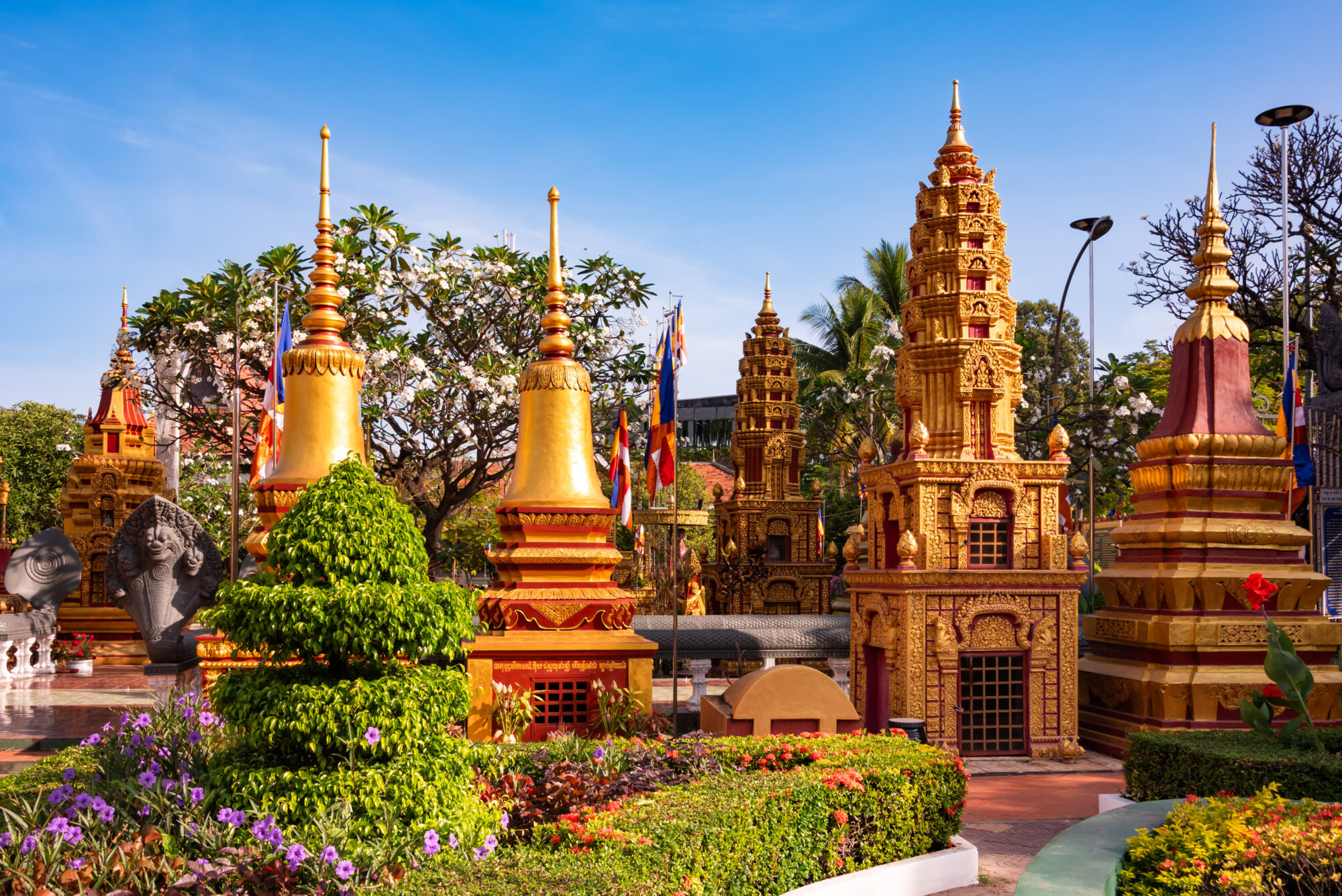 Temple in Siem Reap, Cambodia. Traditional asian architecture Temple in Siem Reap, Cambodia. Traditional asian architecture