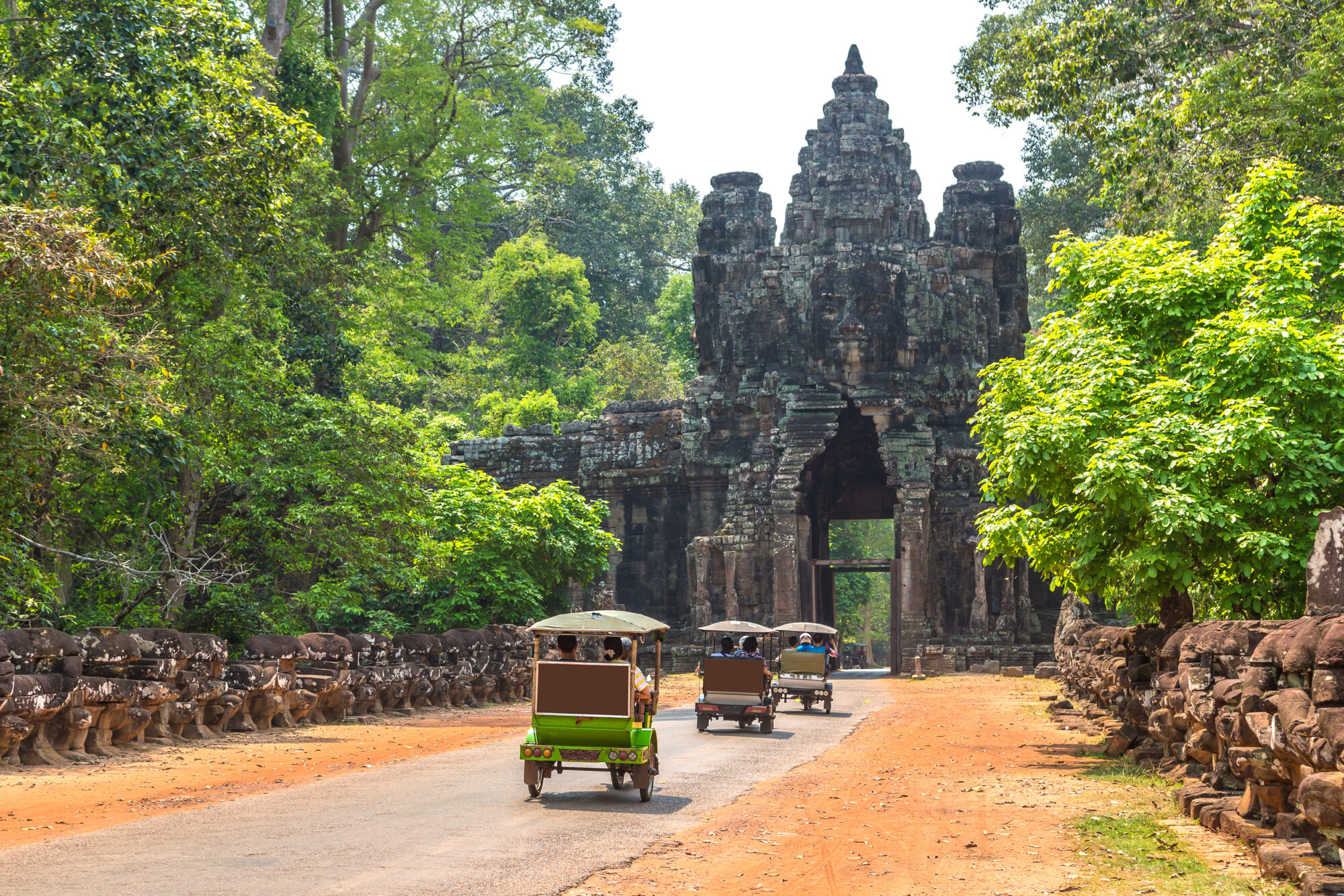 Tuk Tuk in Angkor, Cambodia Tuk Tuk in Angkor, Cambodia