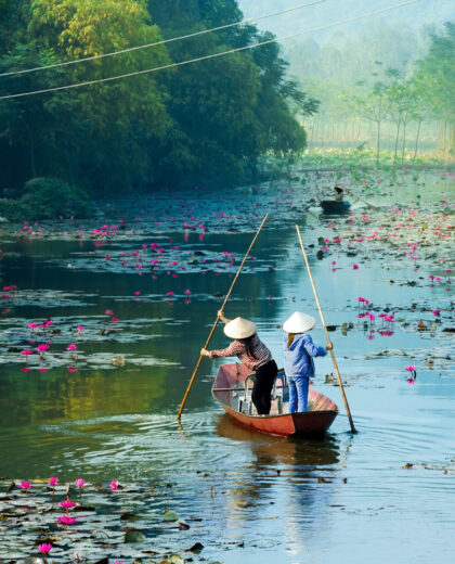 Yen stream on the way to Huong pagoda in autumn, Hanoi, Vietnam. Yen stream on the way to Huong pagoda in autumn, Hanoi, Vietnam.