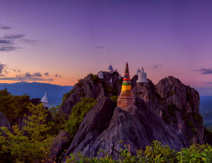 Chaloem Phra Kiat Phrachomklao Rachanusorn temple it is amazing public temple on top of mountain at Lampang, North of Thailand. Chaloem Phra Kiat Phrachomklao Rachanusorn temple it is amazing public temple on top of mountain at Lampang, North of Thailand.