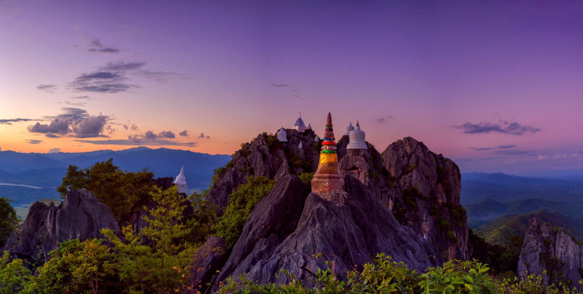 Chaloem Phra Kiat Phrachomklao Rachanusorn temple it is amazing public temple on top of mountain at Lampang, North of Thailand. Chaloem Phra Kiat Phrachomklao Rachanusorn temple it is amazing public temple on top of mountain at Lampang, North of Thailand.