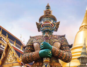 Wat Phra Kaew, Emerald Buddha temple,  Wat Phra Kaew is one of B