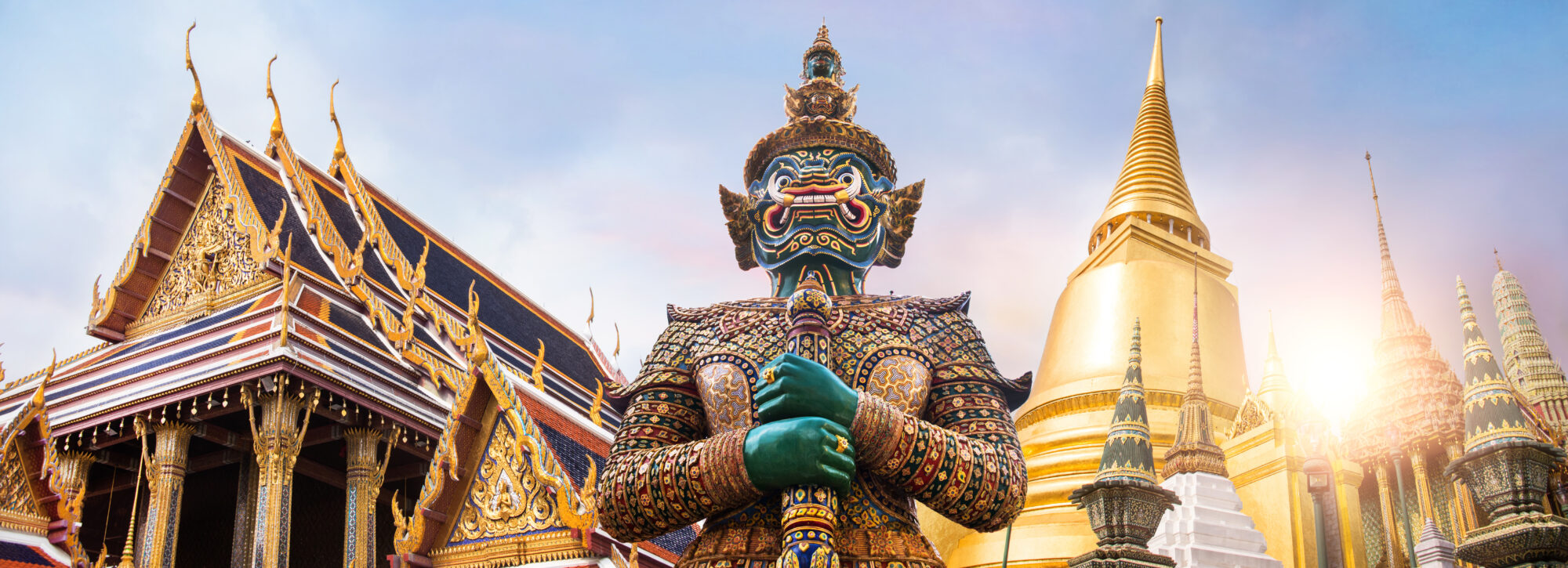 Wat Phra Kaew, Emerald Buddha temple,  Wat Phra Kaew is one of B