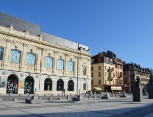 Chambéry, place du palais de justice