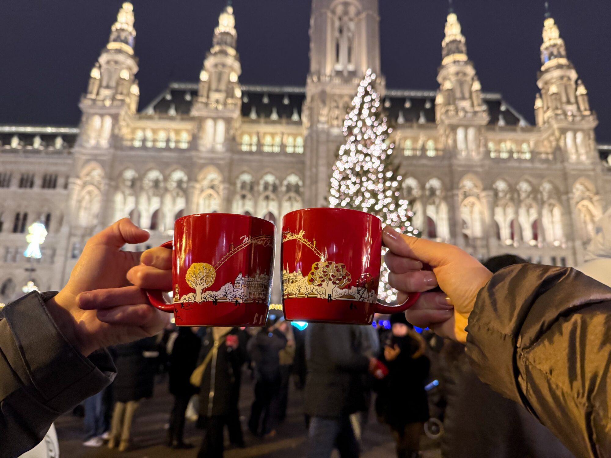 View,Of,Two,Red,Festive,Cups,With,Mulled,Wine,In tour 4 capitali