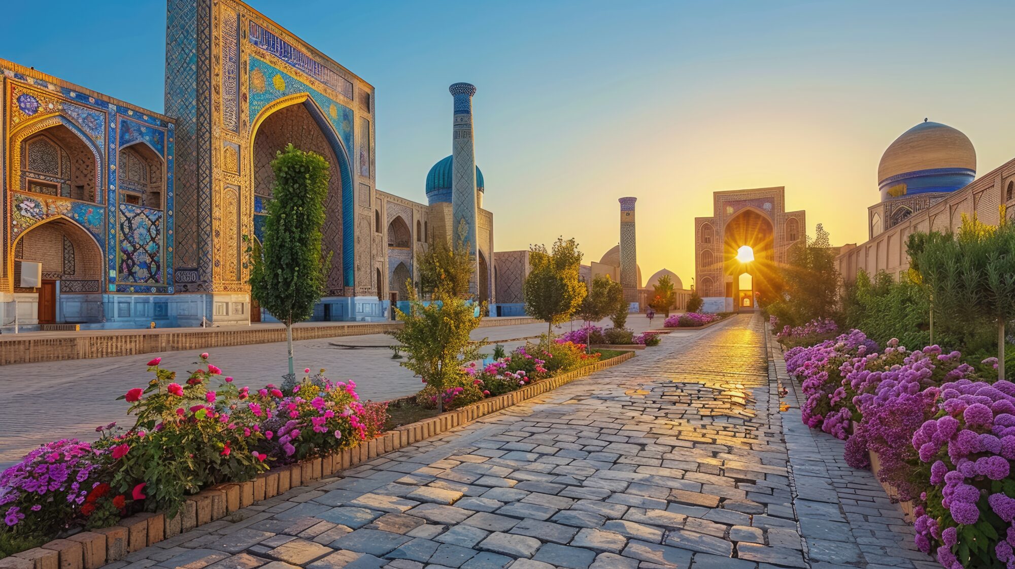 The ancient city of Samarkand, Uzbekistan, is a UNESCO World Heritage Site The ancient city of Samarkand, Uzbekistan, is a UNESCO World Heritage Site