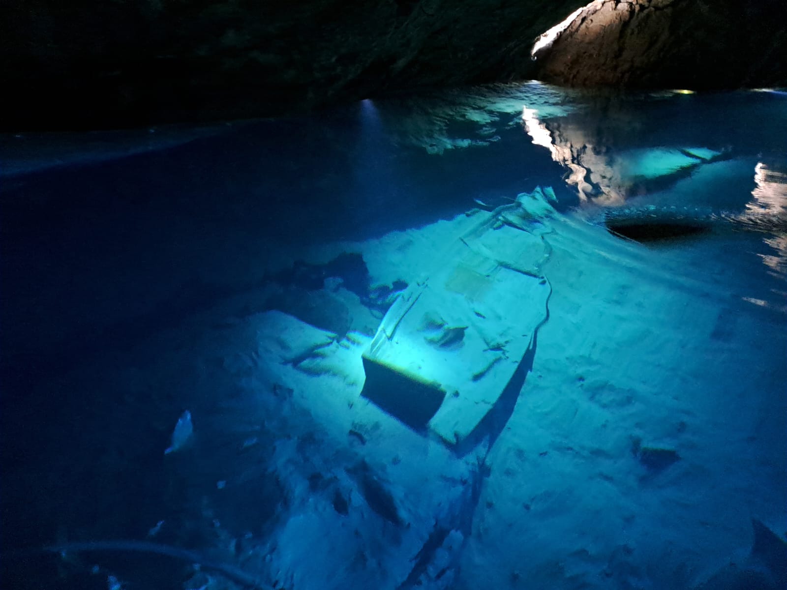 Lago sotterraneo Saint Leonard