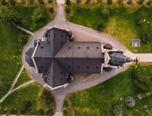 Lulea,,Sweden,Panorama,City,,Cathedral,Sunny,Day,,Blue,Sky. viaggi culturali tour in lapponia